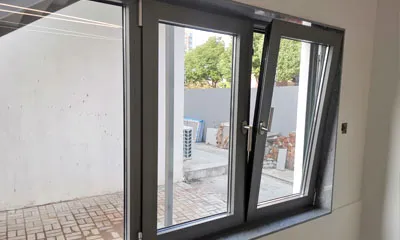 Installieren Sie einfach ein Fenster einer Tür aus Aluminiumlegierung