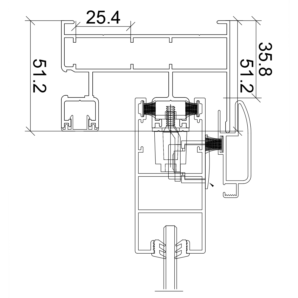 sliding door non broken bridge node diagram