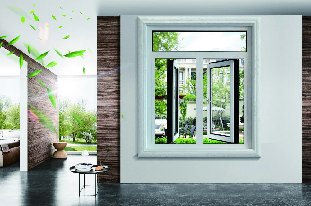 Energy efficient window allowing fresh air and eco friendly ventilation