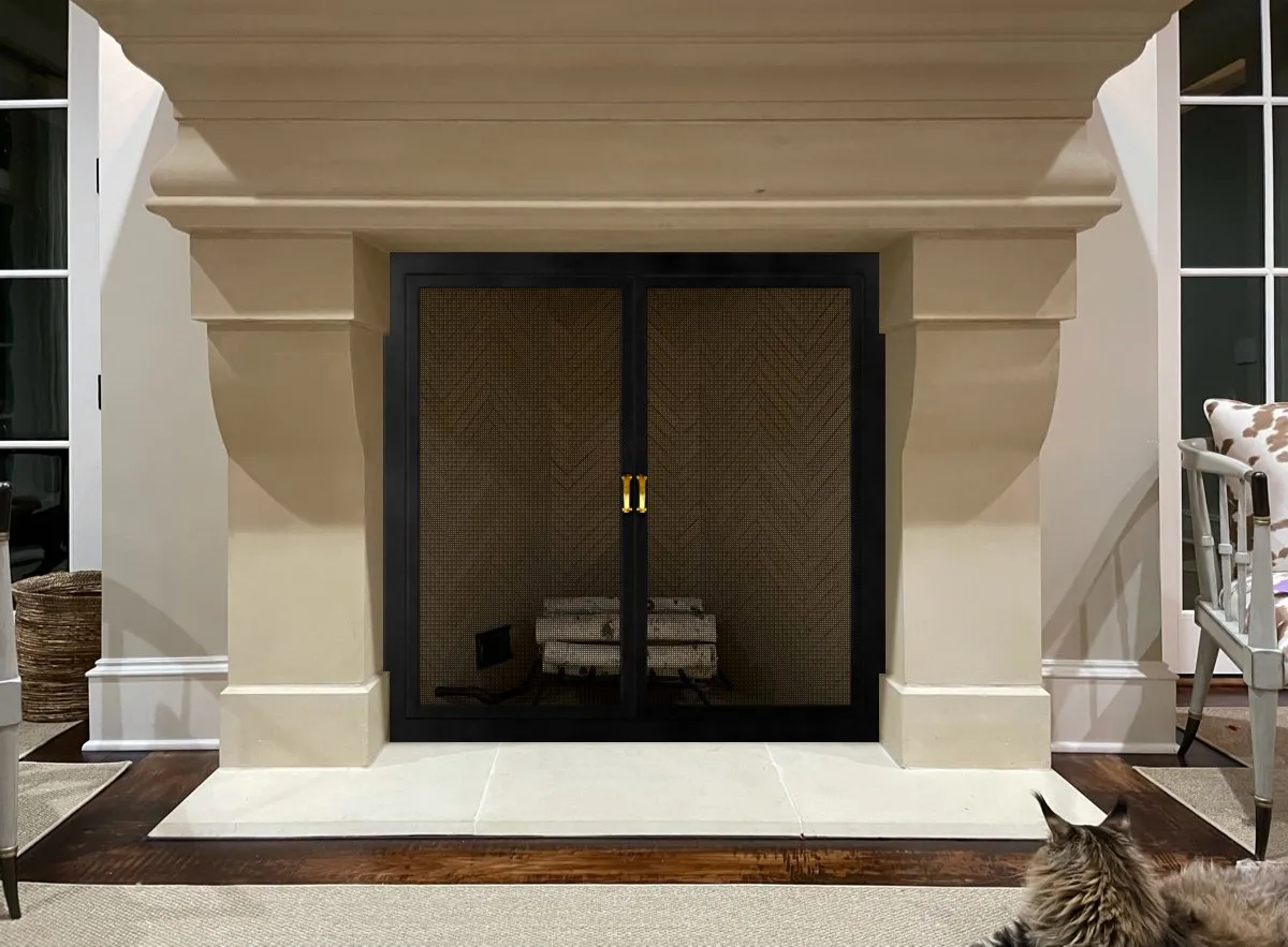 Hidden Door Fireplace Entrances