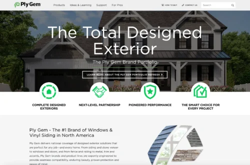 Site Web de Ply Gem Windows