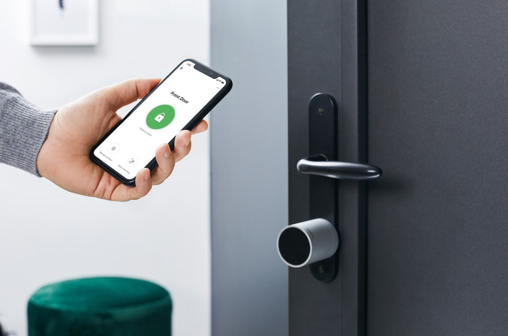 Smart security lock showcasing innovative technology for home safety