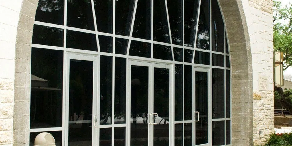 aluminum door type Glass Curtain Wall Doors