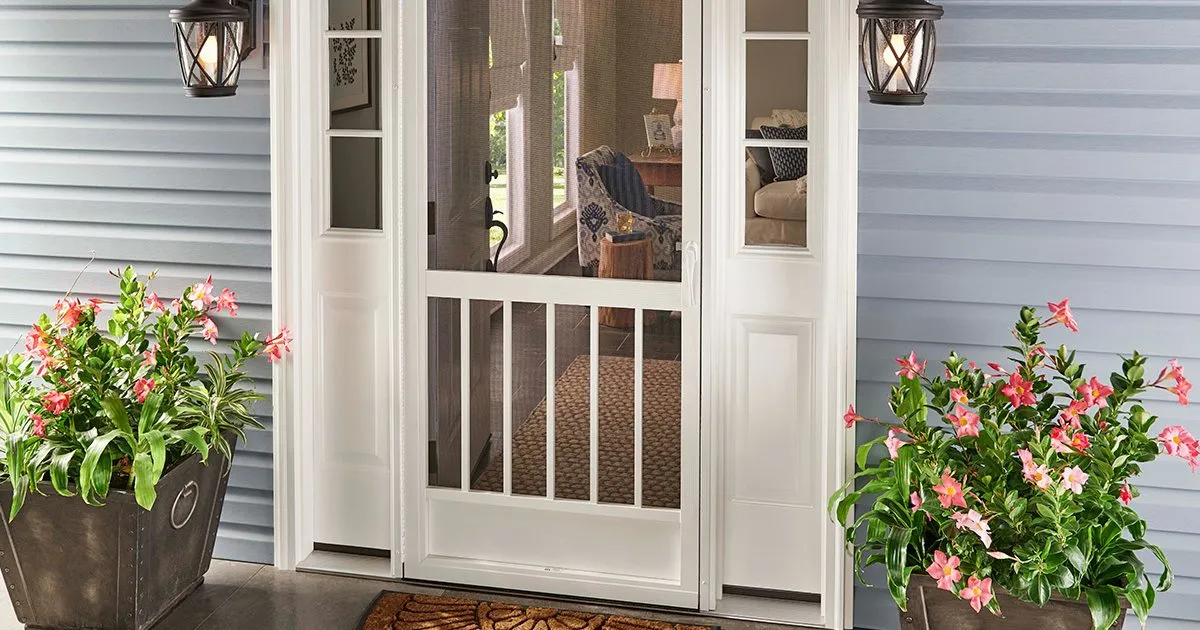 aluminum door type Screen Doors