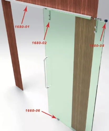 lustration of various components and configurations for aluminium sliding doors