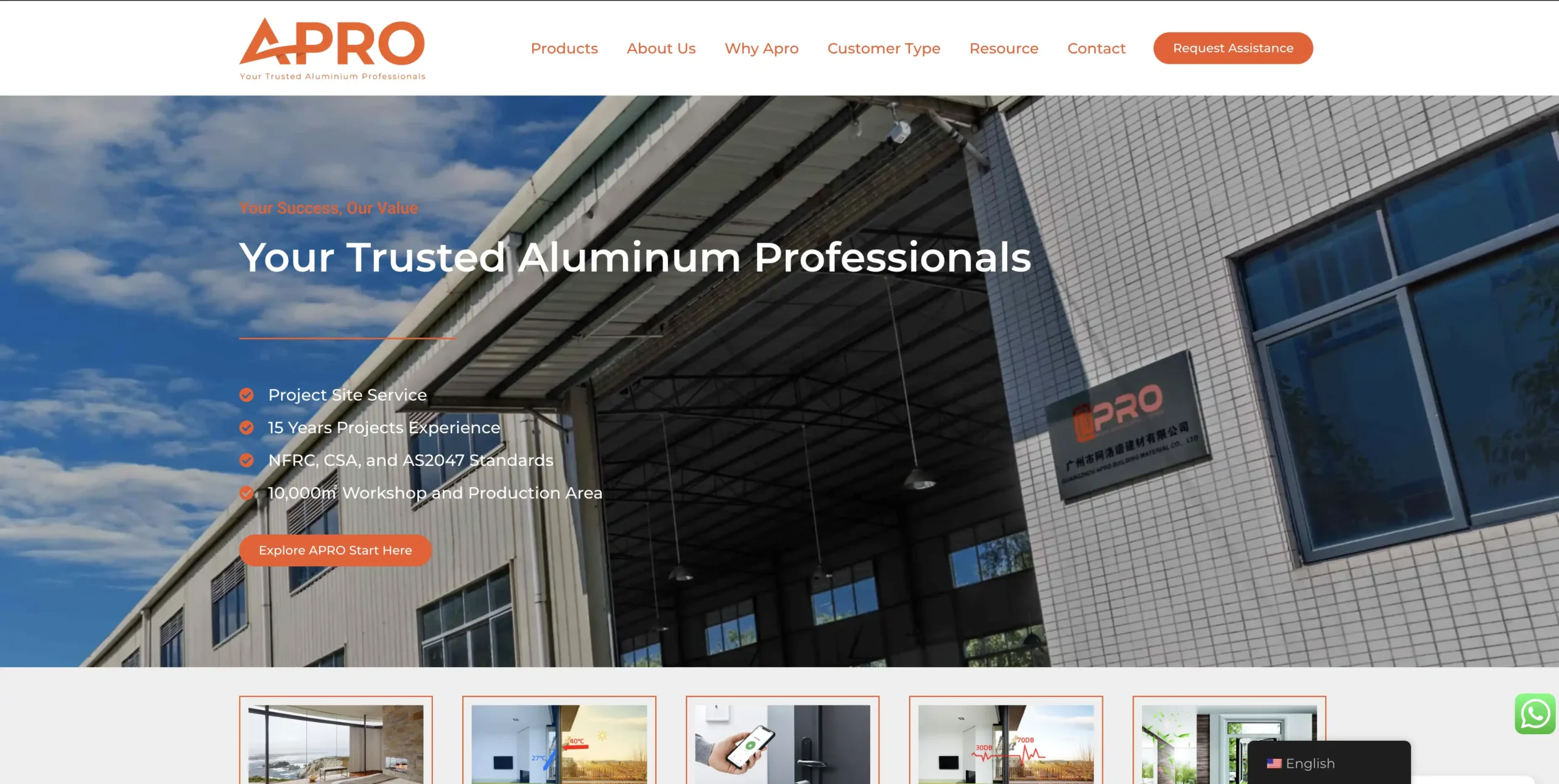 Aluminium Door Manufacturer Worldwide APRO