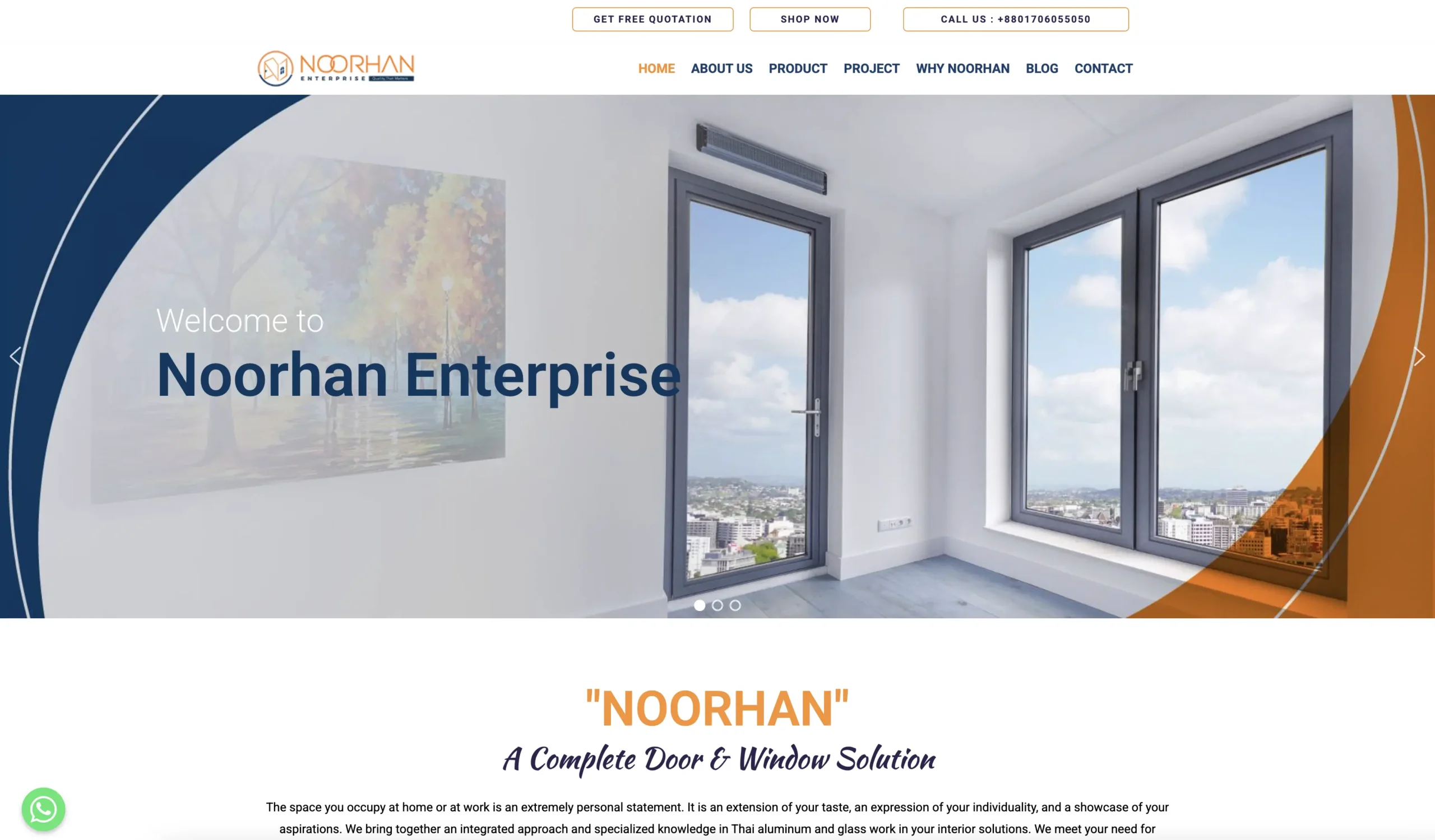 Sliding Glass Door Brand in Bangladesh Noorhan Enterprise