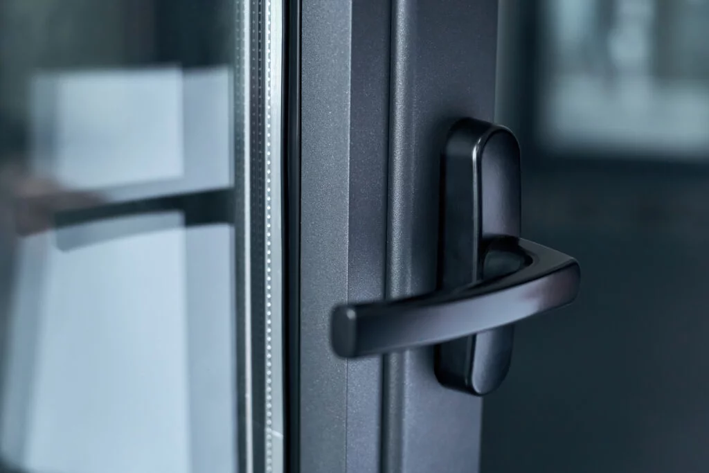 Modern Black Handle for Aluminum Door