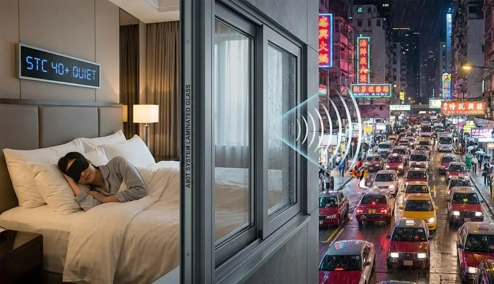 Aluminum Casement Windows Sound Insulation Aluminum Casement Windows Sound Insulation