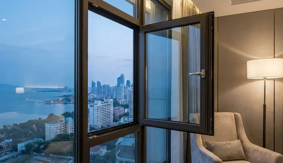 Aluminum casement windows for hotel projects Aluminum casement windows for hotel projects