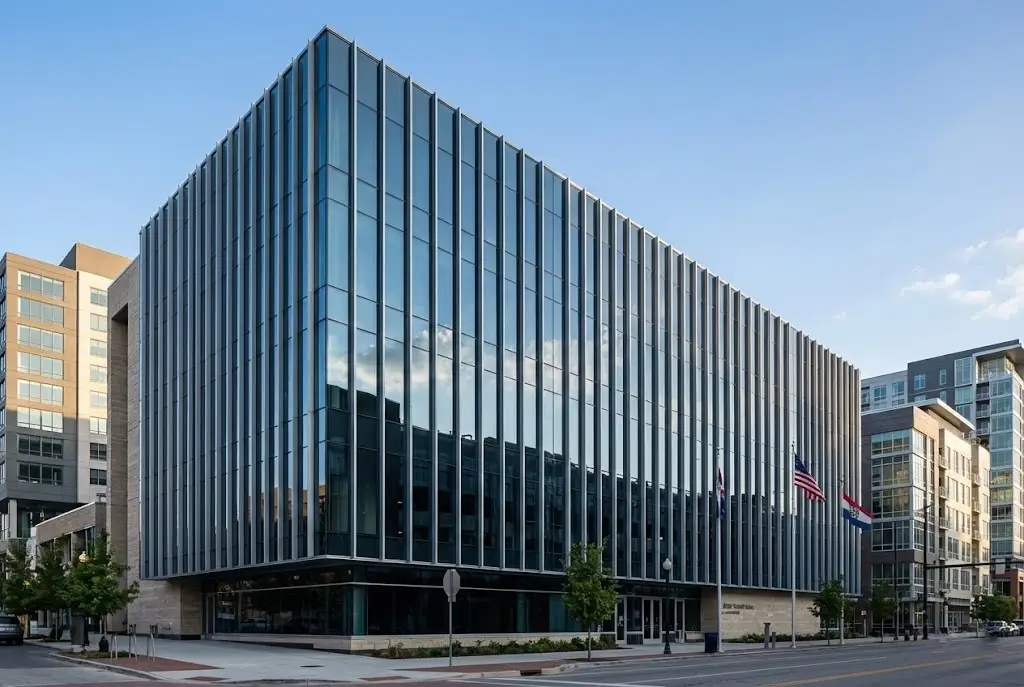 Наружная навесная стена торгового центра в Соединенных Штатах Наружная навесная стена торгового центра в Соединенных Штатах