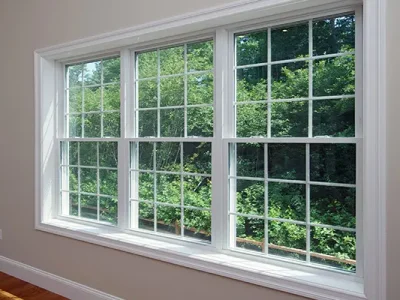 Single hung slimline windows